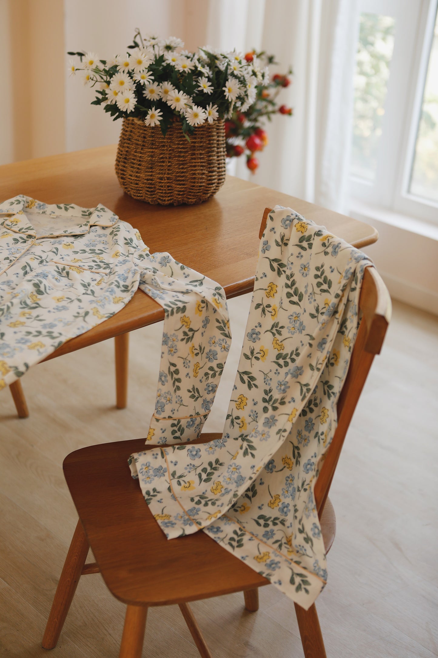 Boho Flora Print PJS - Perfect Bridesmaid Pajamas and Thoughtful Gifts for the Bachelorette Party
