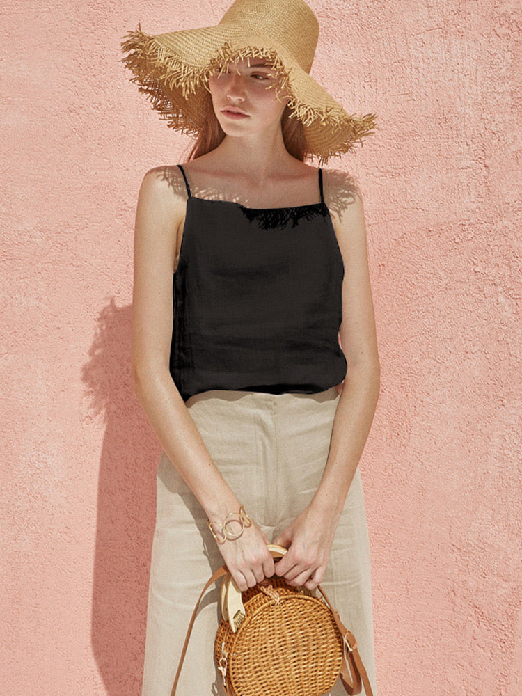 Women cami linen top
