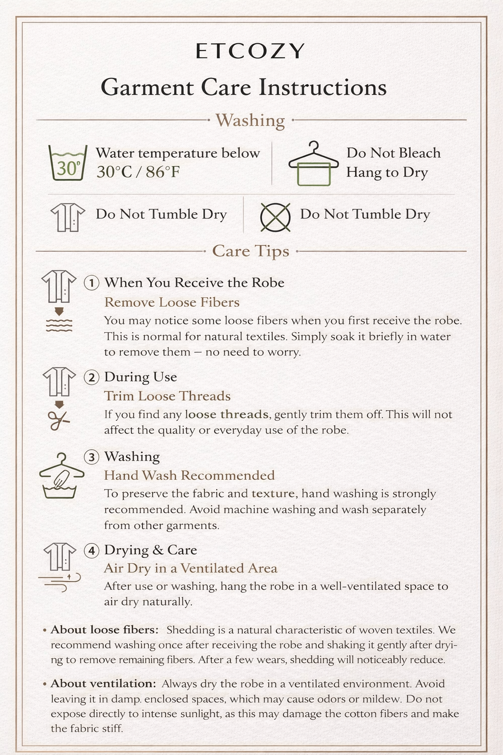 100% Cotton Terry Bathrobe – Unisex Striped Robe with Pockets, Soft Absorbent Home & Spa Rob