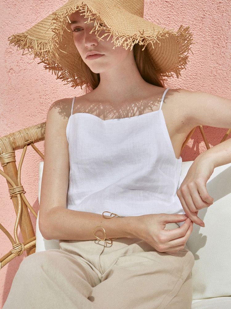 Women cami linen top