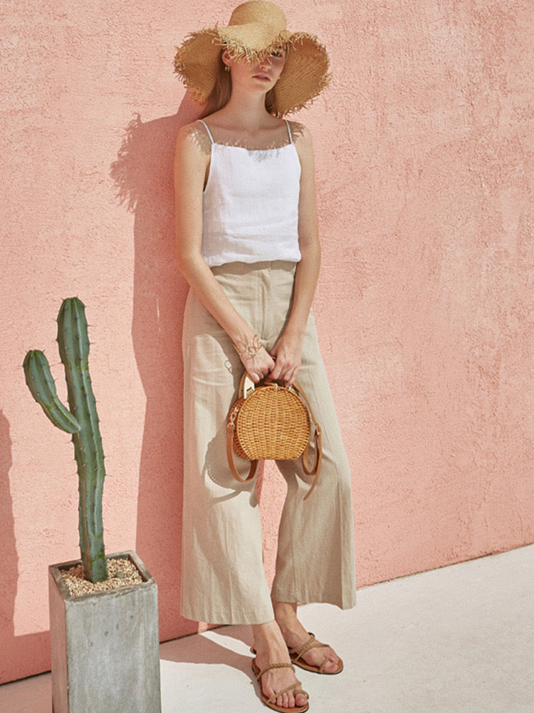 Women cami linen top