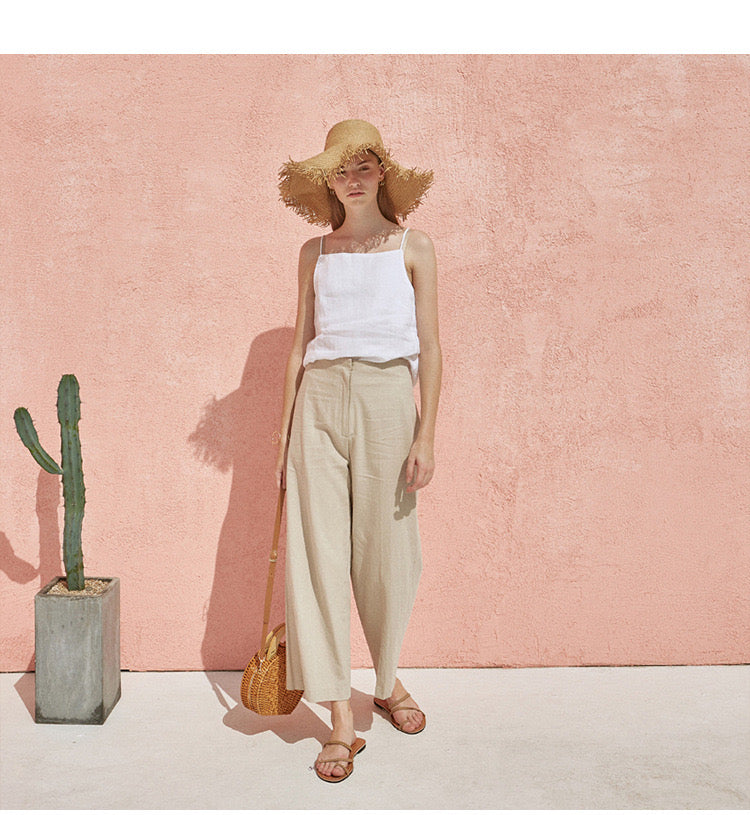 Women cami linen top