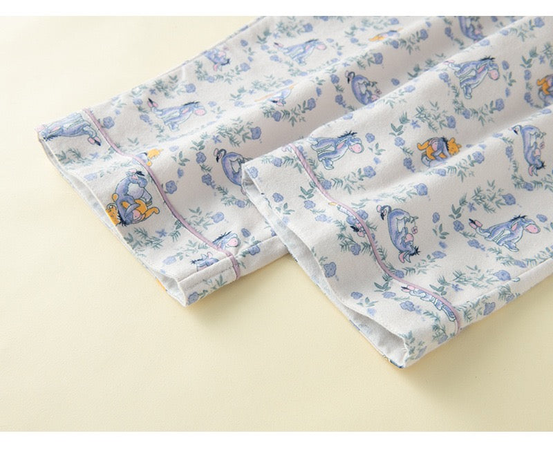 Naughty gorilla print pajama Set, 100% cotton pajamas, Valentine's Day gift for her