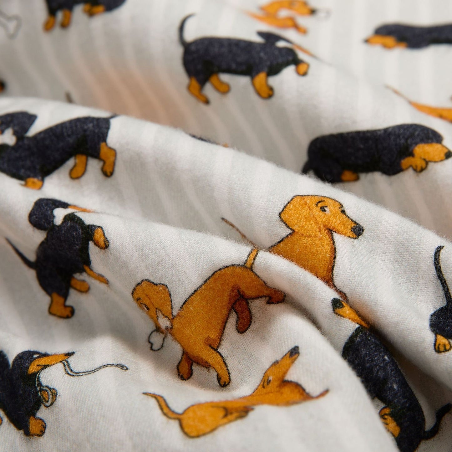 Cute Dog print PJS, Puppy print 100% Cotton Pajama Set