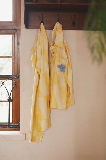 Elephant EMB pajama set, Cotton Pyjamas Set, Comfy homewear, Soft sleepwear, Cozy loungewear