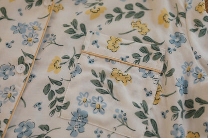 Boho Flora Print PJS - Perfect Bridesmaid Pajamas and Thoughtful Gifts for the Bachelorette Party