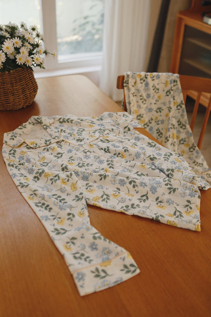 Boho Flora Print PJS - Perfect Bridesmaid Pajamas and Thoughtful Gifts for the Bachelorette Party