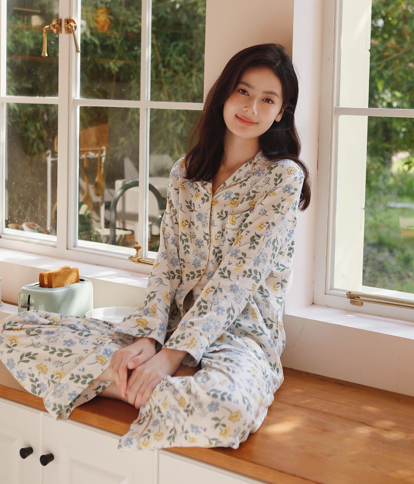 Boho Flora Print PJS - Perfect Bridesmaid Pajamas and Thoughtful Gifts for the Bachelorette Party