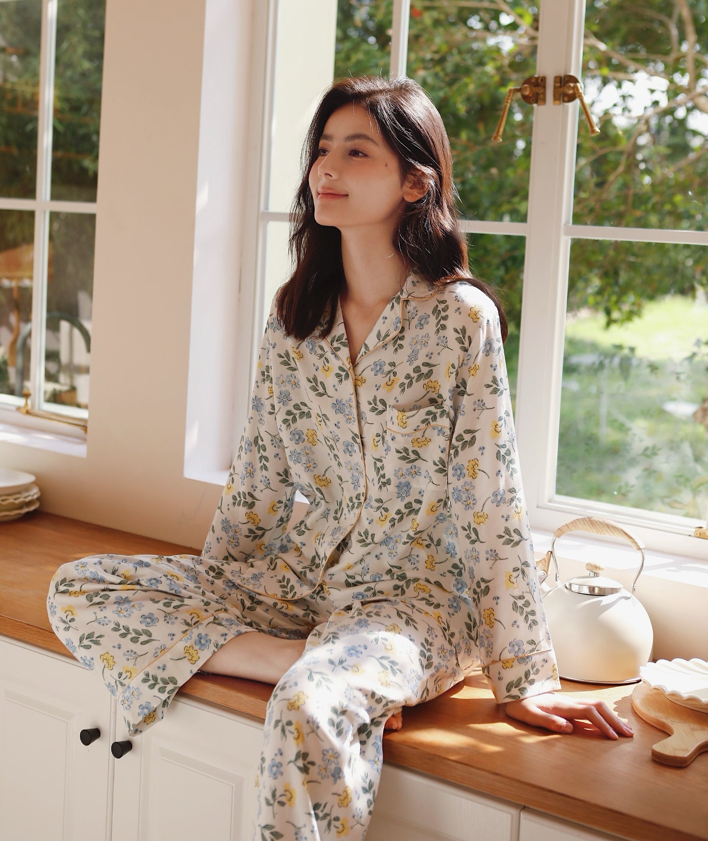 Boho Flora Print PJS - Perfect Bridesmaid Pajamas and Thoughtful Gifts for the Bachelorette Party