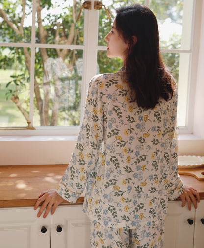 Boho Flora Print PJS - Perfect Bridesmaid Pajamas and Thoughtful Gifts for the Bachelorette Party