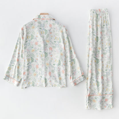 Monet garden inspired pajamas, Bridesmaid pajamas, Bridesmaid Pajama set, Bridesmaid Gifts, Bachelorette party PJS