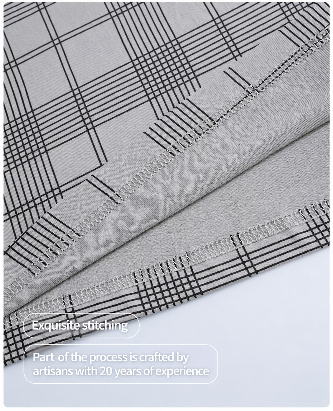 Relaxed Gray Plaid Spaghetti Strap Maxi Dress