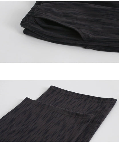 Men Black PJ Set: 100% Cotton Men's Pajamas, Minimalist Men Loungewear, Cozy Sleepwear For Men, Handmade Gift For Him