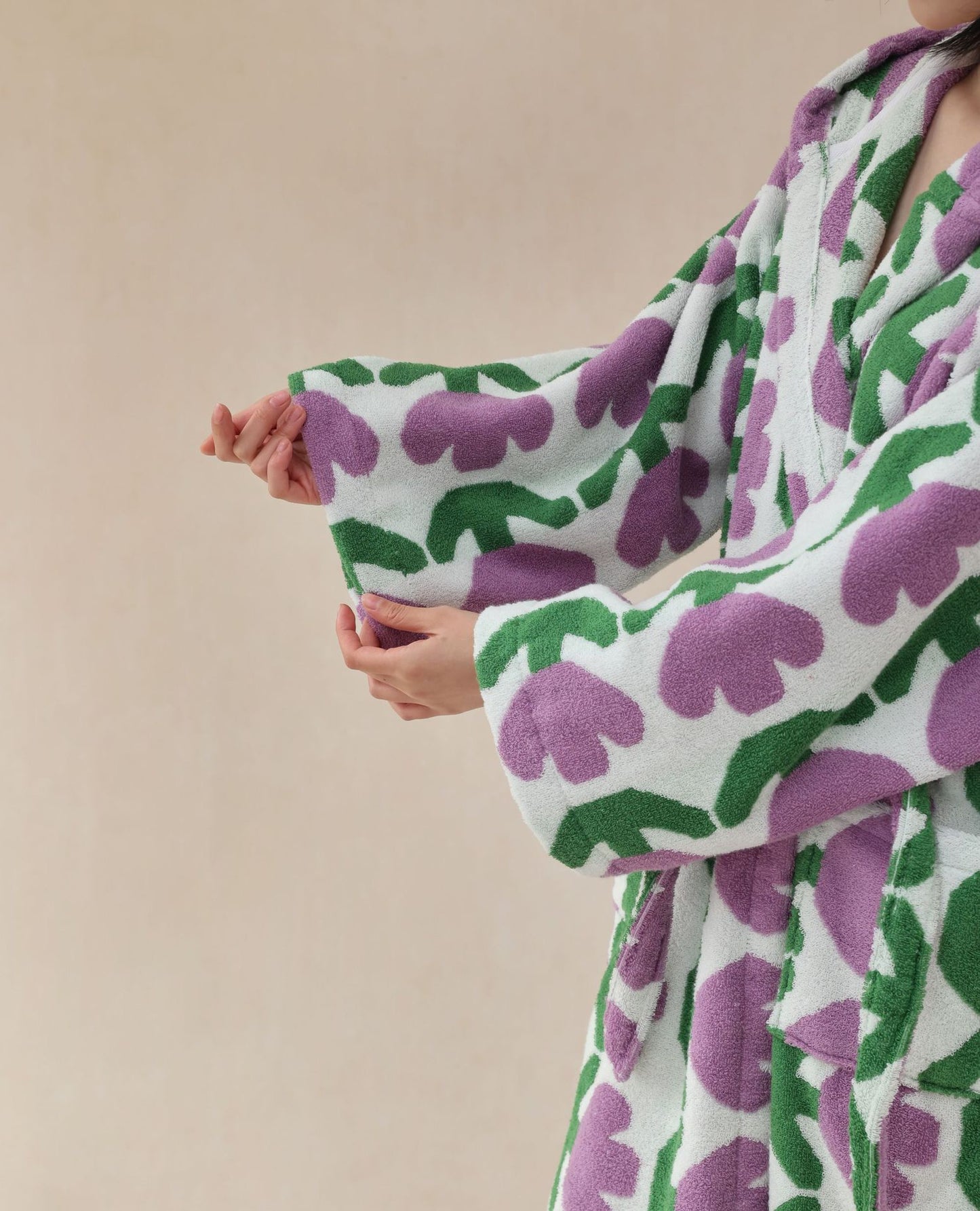 Family Matching Cotton Bathrobe – Parent & Child Cozy Homewear