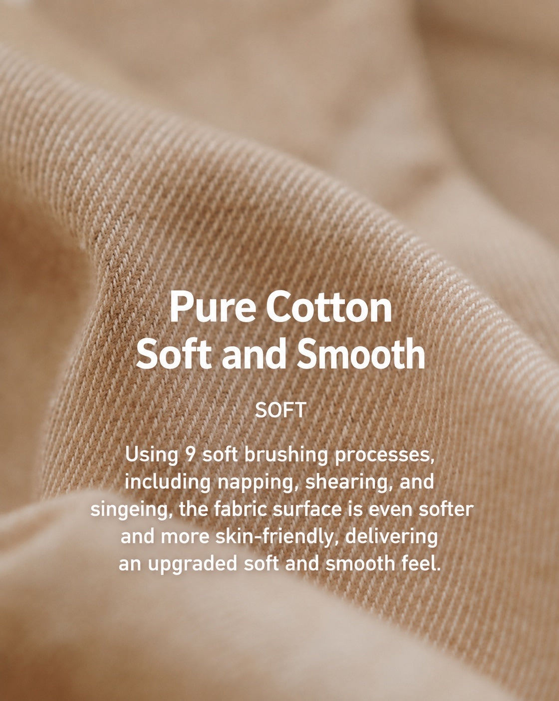 Brushed Cotton Light Coffee Matching Couple Pajama Set