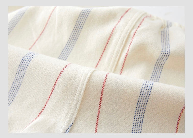 Matching Cotton Flannel Couple Pajamas | Soft Striped His and Hers Sleepwear
