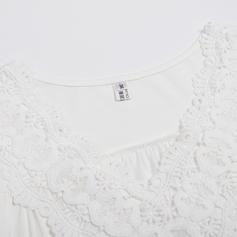 Timeless White Dress – Vintage Victorian Nightgown, Cotton Loungewear, Bridal Nightgown, Cotton Nightie