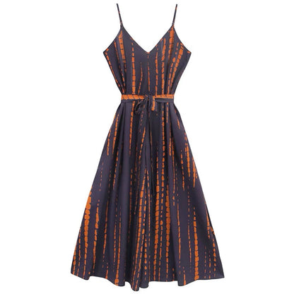 Boho Tie Dye Maxi Dress Jumpsuit | Women’s Beach & Vacation Outfit