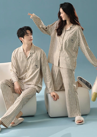 Couple Cotton Pajama Set – Soft, Safe & Antibacterial Sleepwear