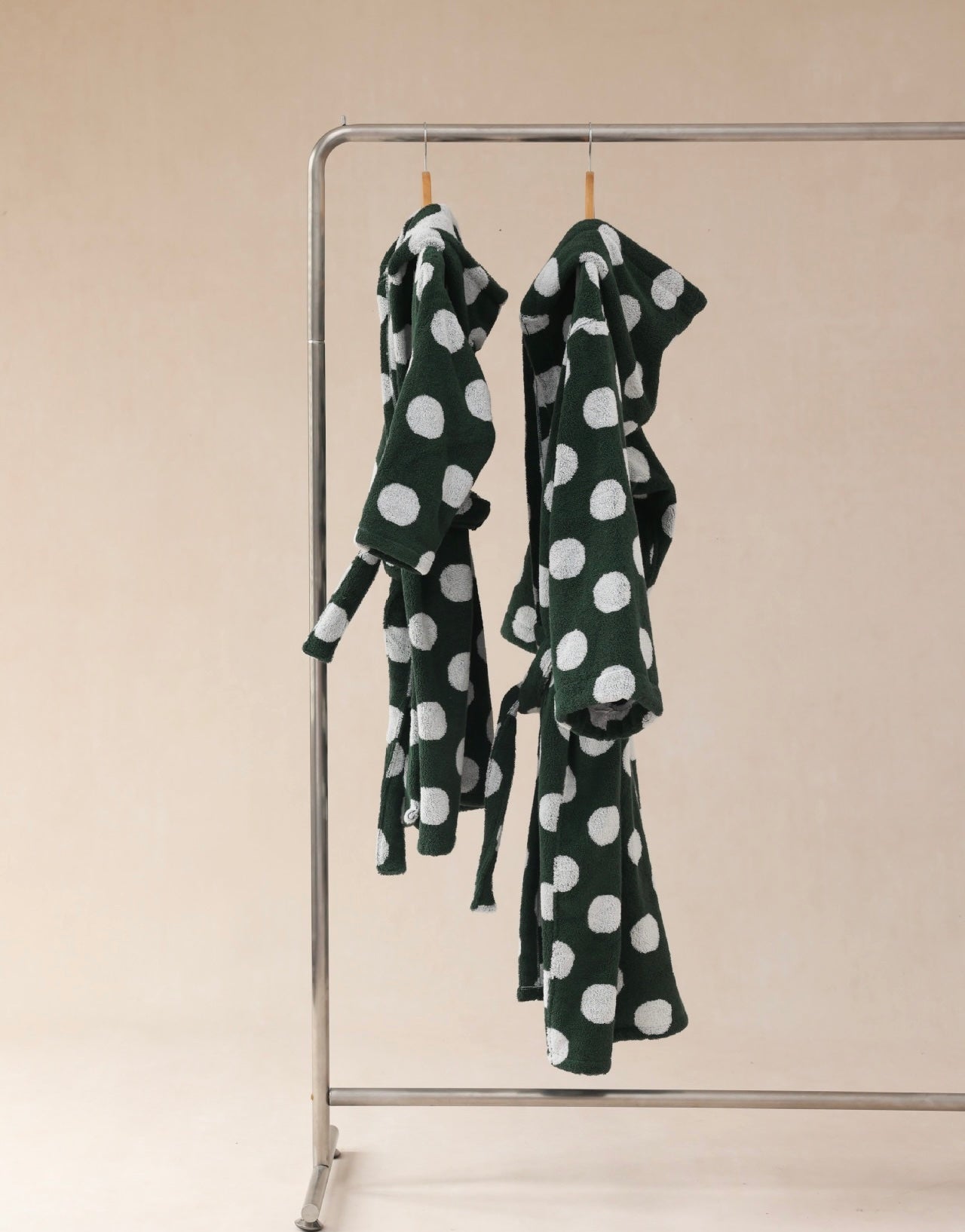 Matching Family Bathrobes – Long-Staple Cotton Hooded Robe for Parent & Child