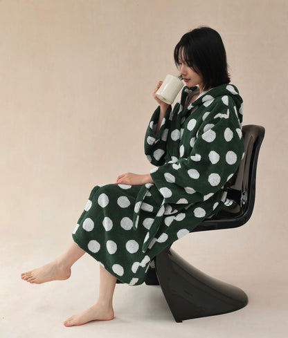Matching Family Bathrobes – Long-Staple Cotton Hooded Robe for Parent & Child