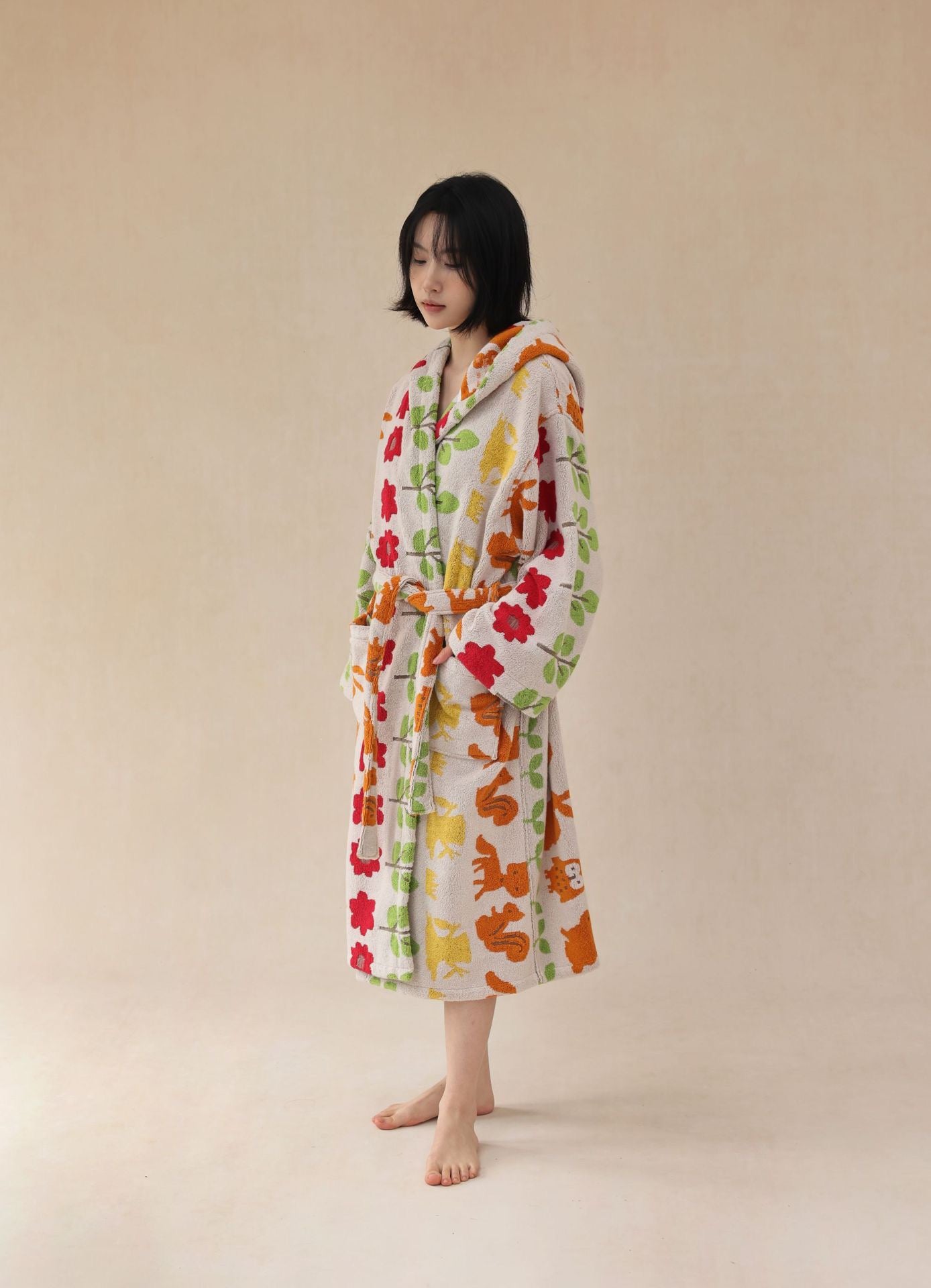 Mom and Me Matching Cotton Bathrobe – Gift-Ready Family Loungewear