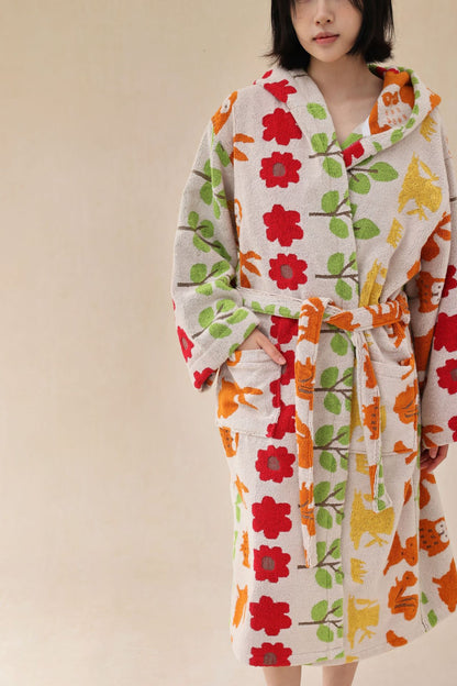 Mom and Me Matching Cotton Bathrobe – Gift-Ready Family Loungewear