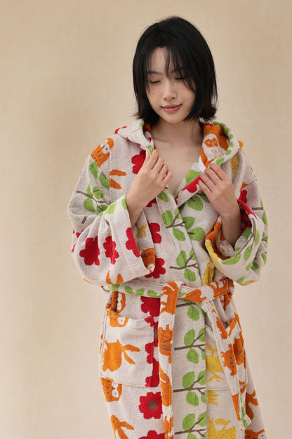 Mom and Me Matching Cotton Bathrobe – Gift-Ready Family Loungewear