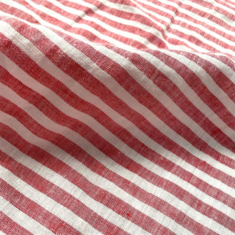 Striped Linen Robe