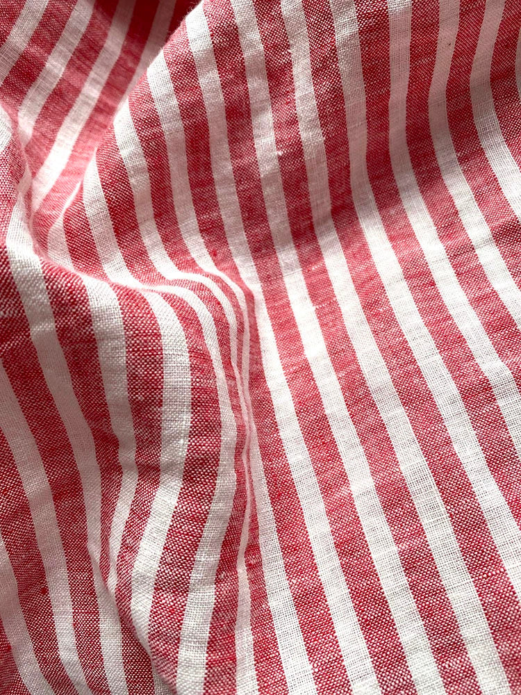 Striped Linen Robe