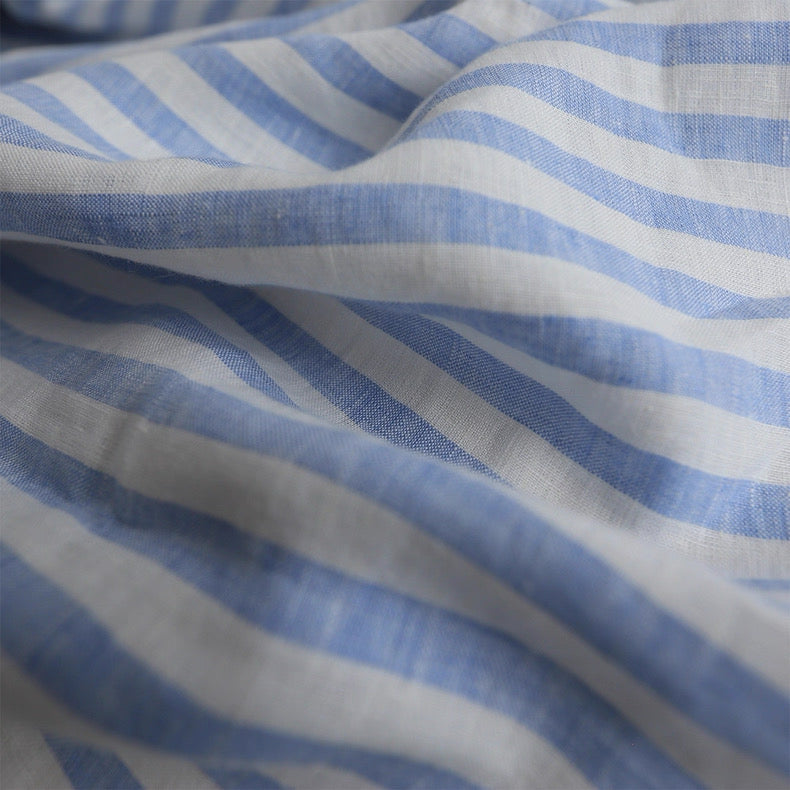 Striped Linen Robe
