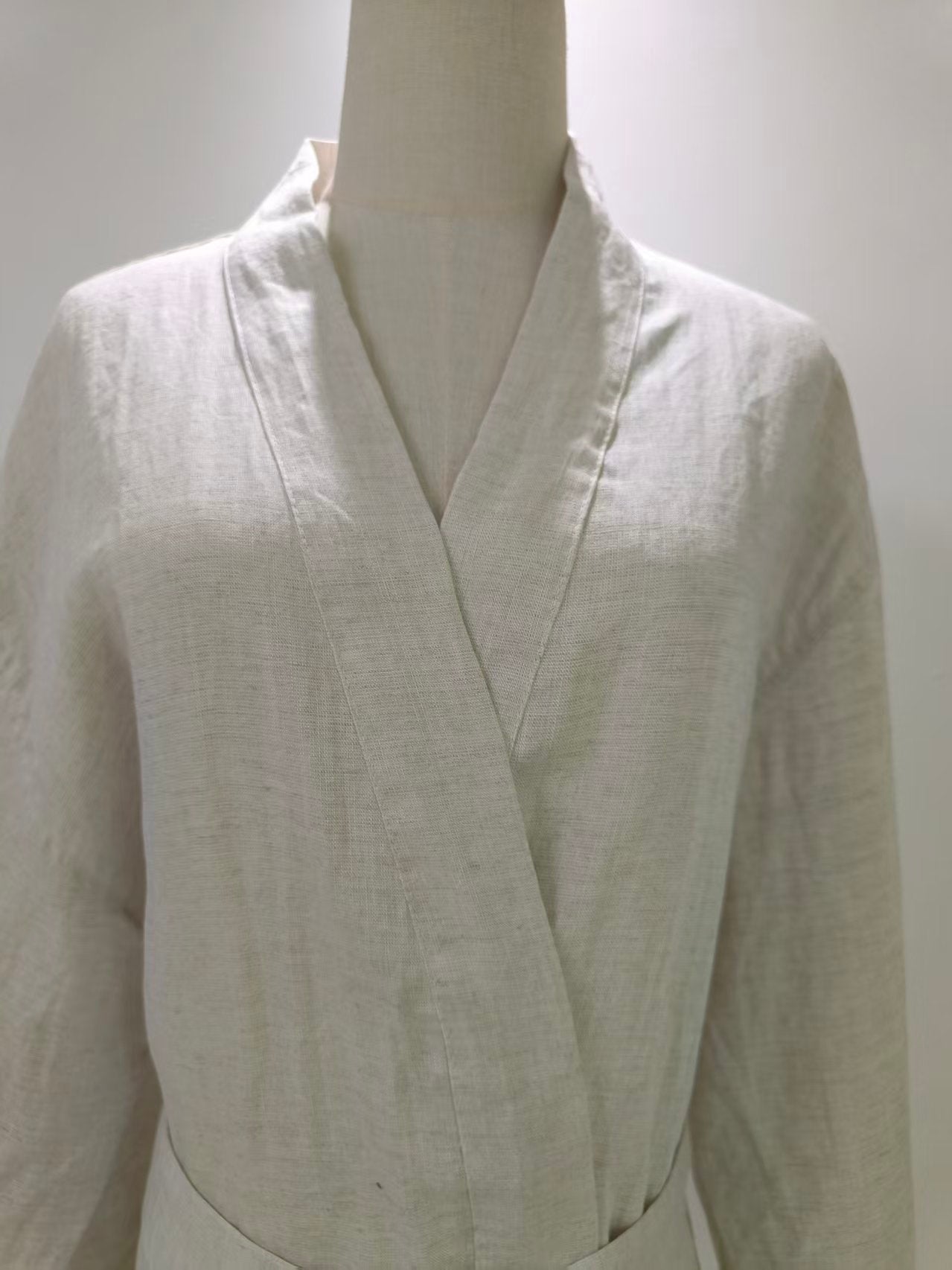 Handmade Hemp Robe, Custom Colors and Sizes