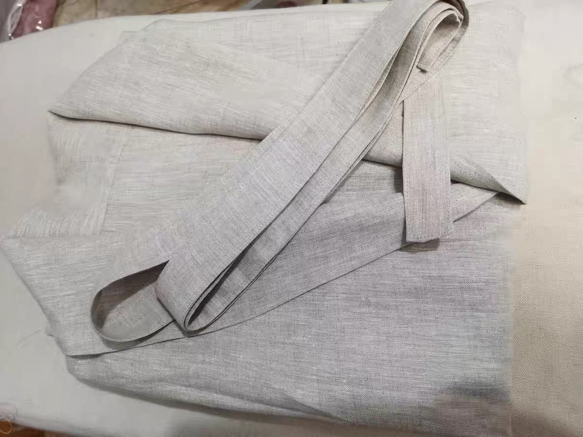 Handmade Hemp Robe, Custom Colors and Sizes