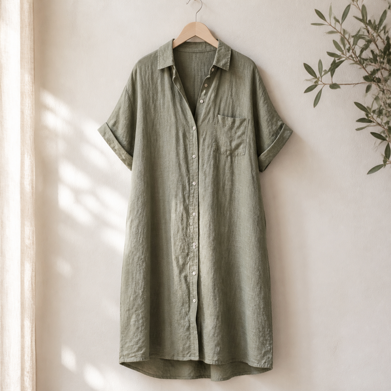 Cozy matching pajama set for relaxing at home
